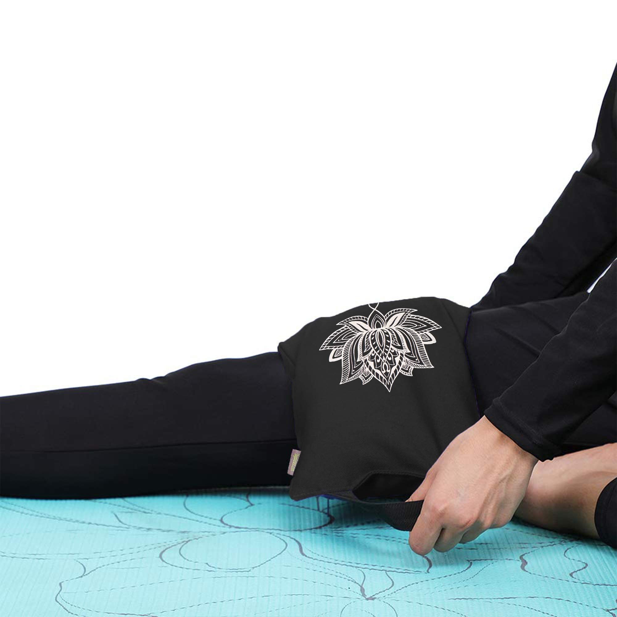 Unfilled Cotton Yoga Sand Bag for Yoga Weights & Resistance Training - Perfect for Home Workouts, Strength Training & Fitness Accessories