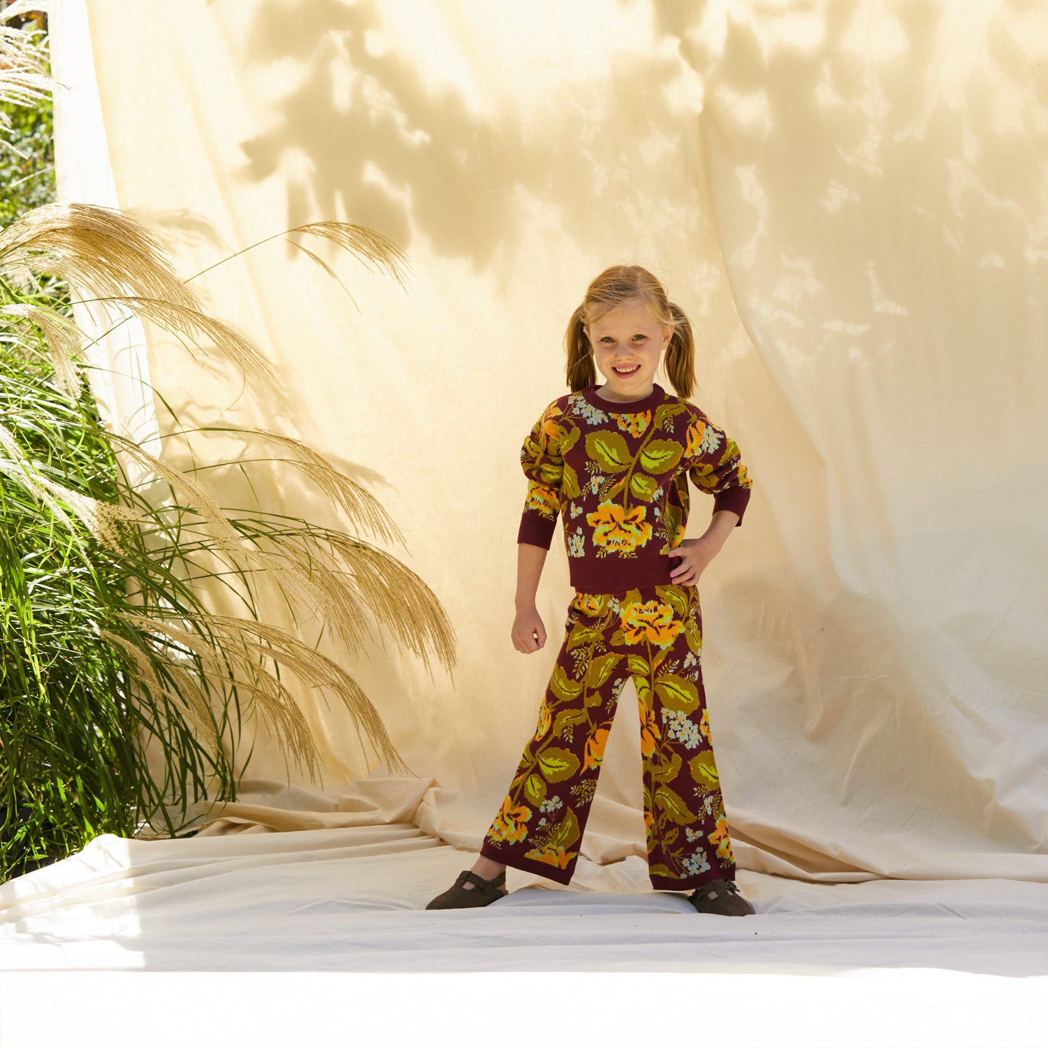 Margot Kids Knit Pants - Soft & Stretchy Cotton Pants for Girls & Boys - Perfect for Playtime, School & Casual Wear