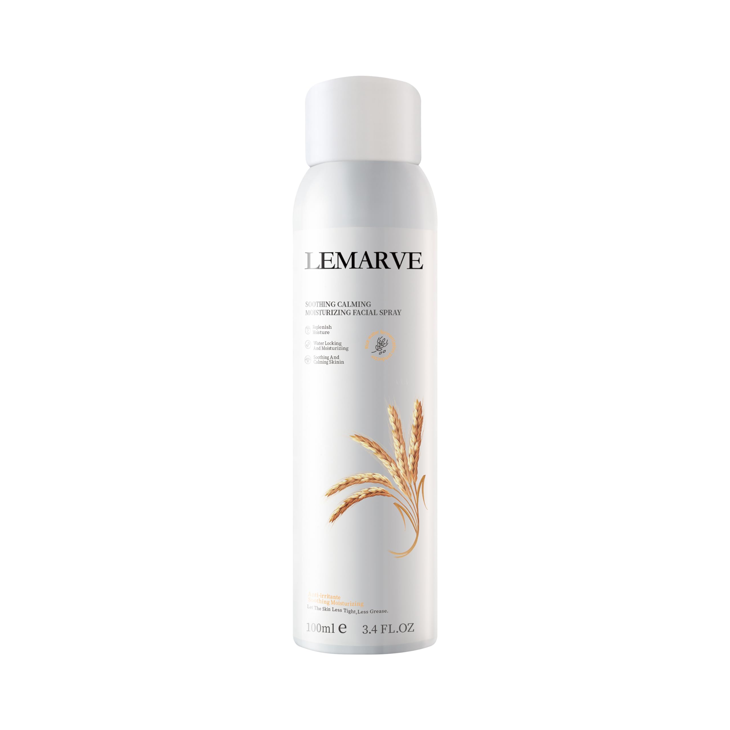 Hydrating Face Mist Spray with RICE Ferment Filtrate - 3.4 FL OZ Facial & Body Moisturizer for Dry Skin | Perfect for Travel, Gym & Daily Skincare Routine