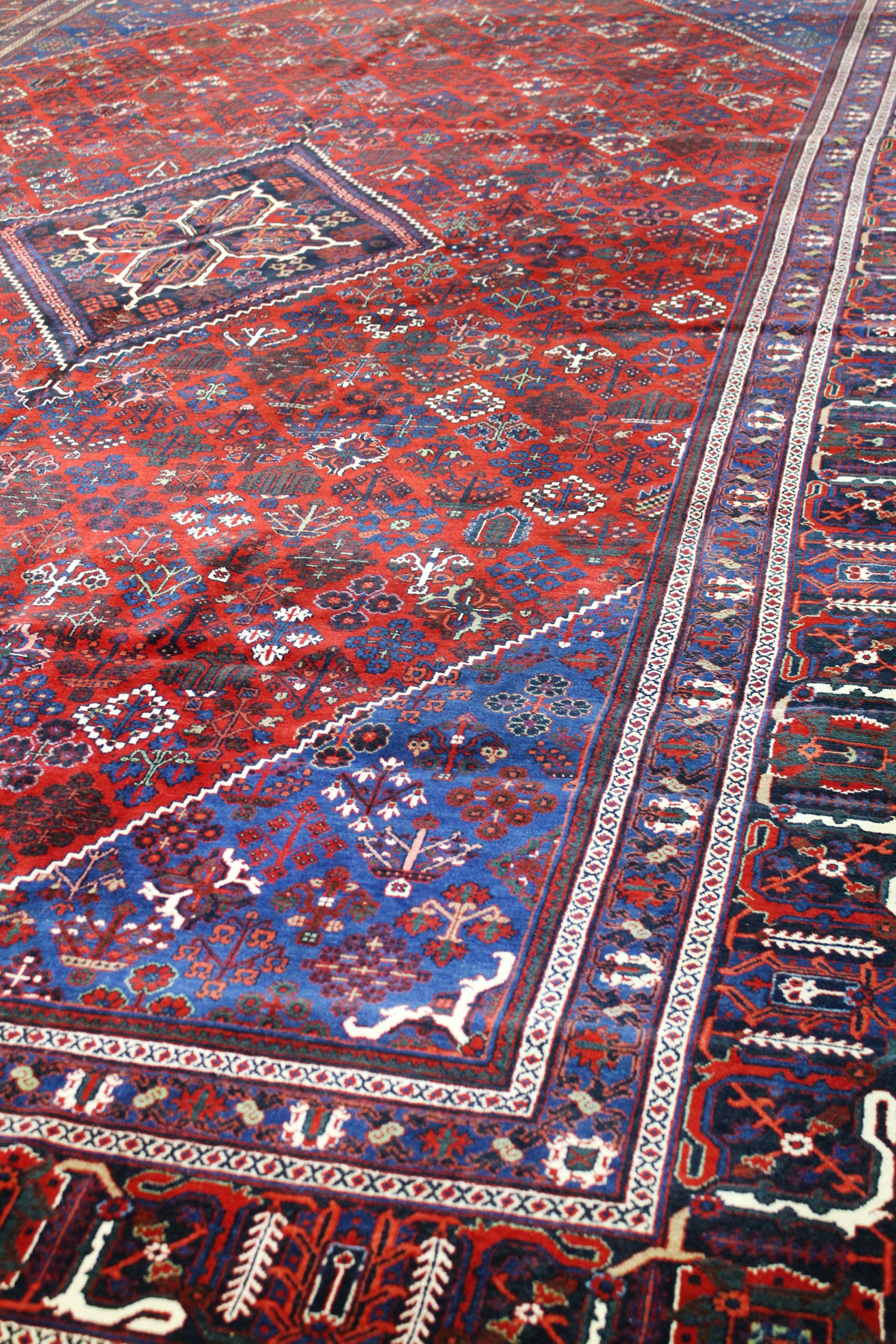 Authentic Antique Joshaqan Handwoven Tribal Rug JF8504 - Vintage Persian Wool Carpet for Boho Living Room, Bedroom & Home Decor
