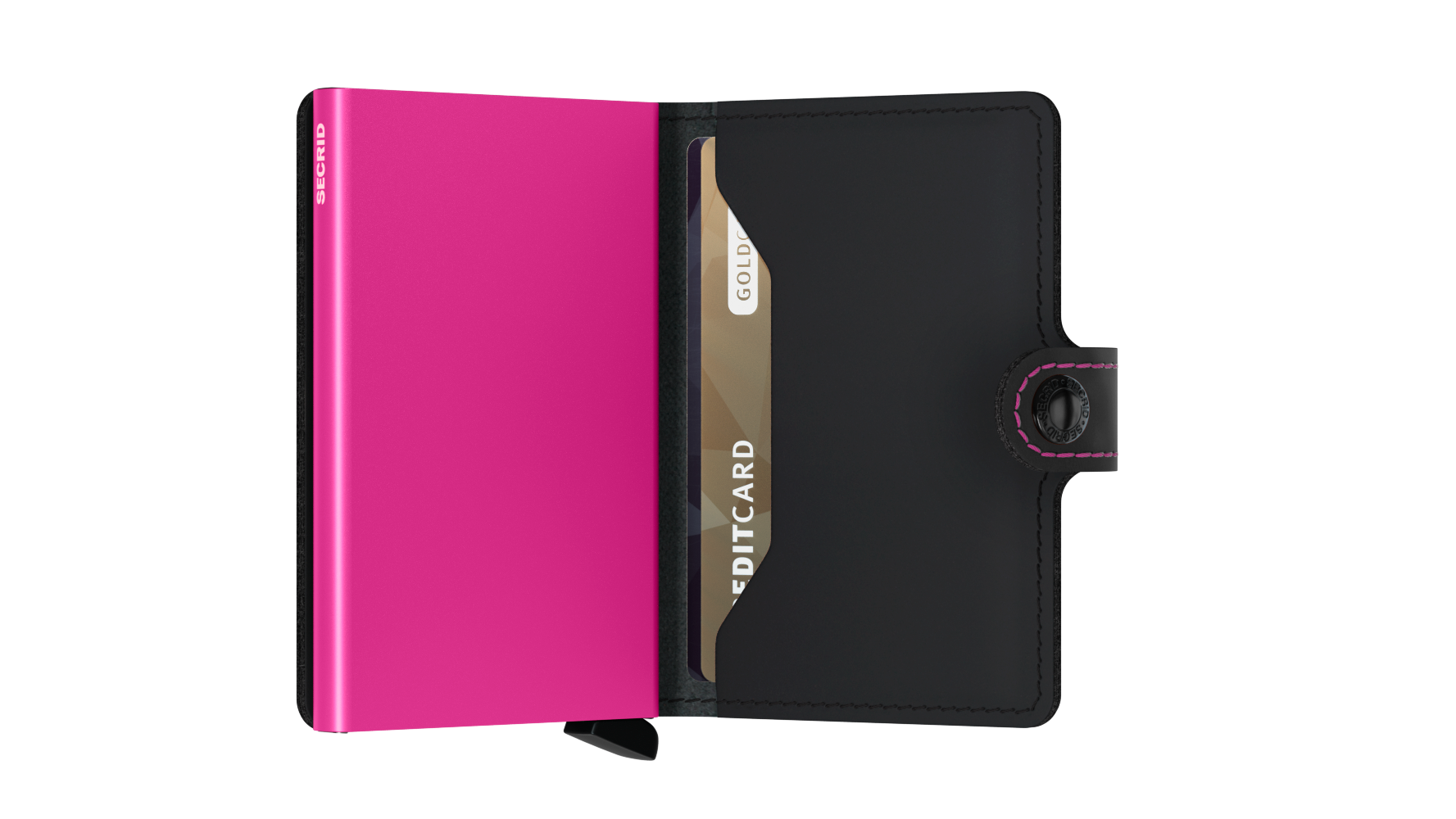 SECRID Miniwallet Matte - Slim RFID Blocking Leather Wallet for Men & Women | Perfect for Travel, Business & Everyday Use