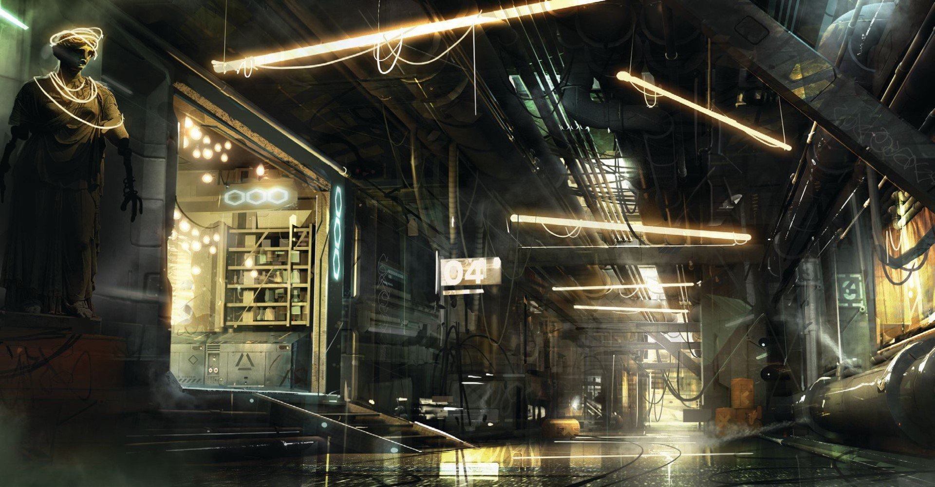 Deus Ex: Mankind Divided Day One Edition - PS4 Game | Action RPG for Playstation 4 | Perfect for Sci-Fi Fans & Stealth Game Lovers
