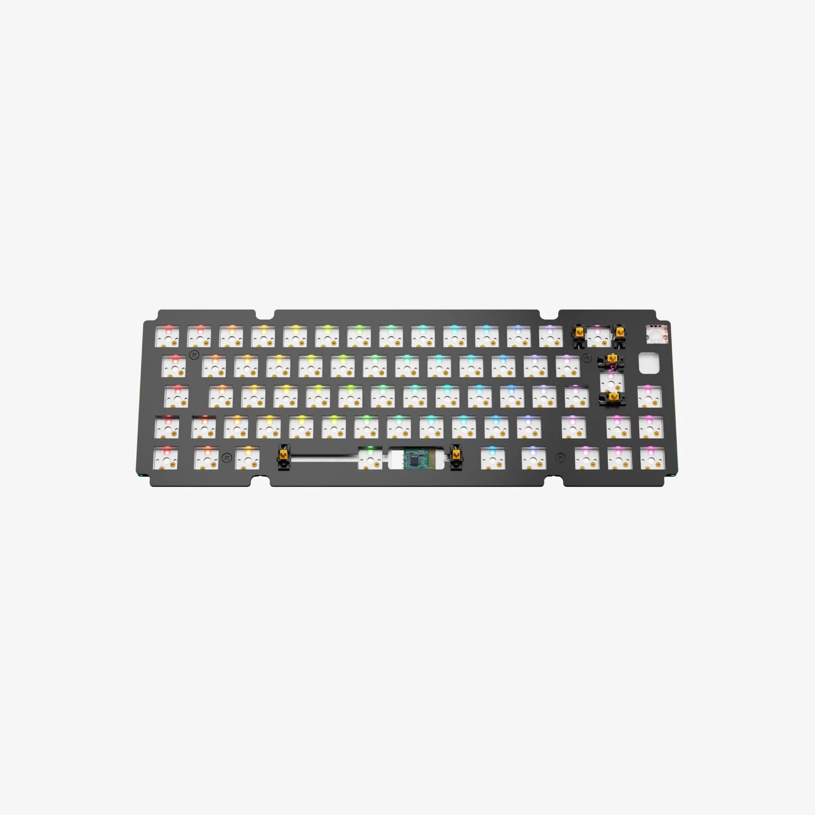 GMMK 3 Mechanical Keyboard Switch Plates - Compatible with GMMK 3 60% 65% 75% Layouts - Aluminum Steel PC Material - Perfect for Gaming Typing & Custom Keyboard Builds