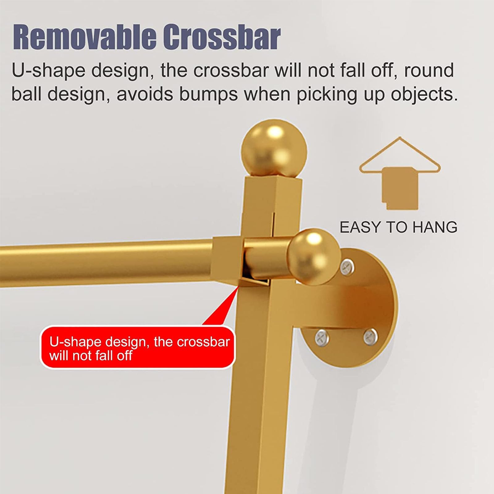 Gold Metal 7-Layer Ribbon Holder Organizer - Large Capacity Wall-Mounted Display Stand for Wrapping Paper, Scarf & Fabric Storage - Perfect for Craft Rooms, Gift Wrapping Stations & Closet Organization