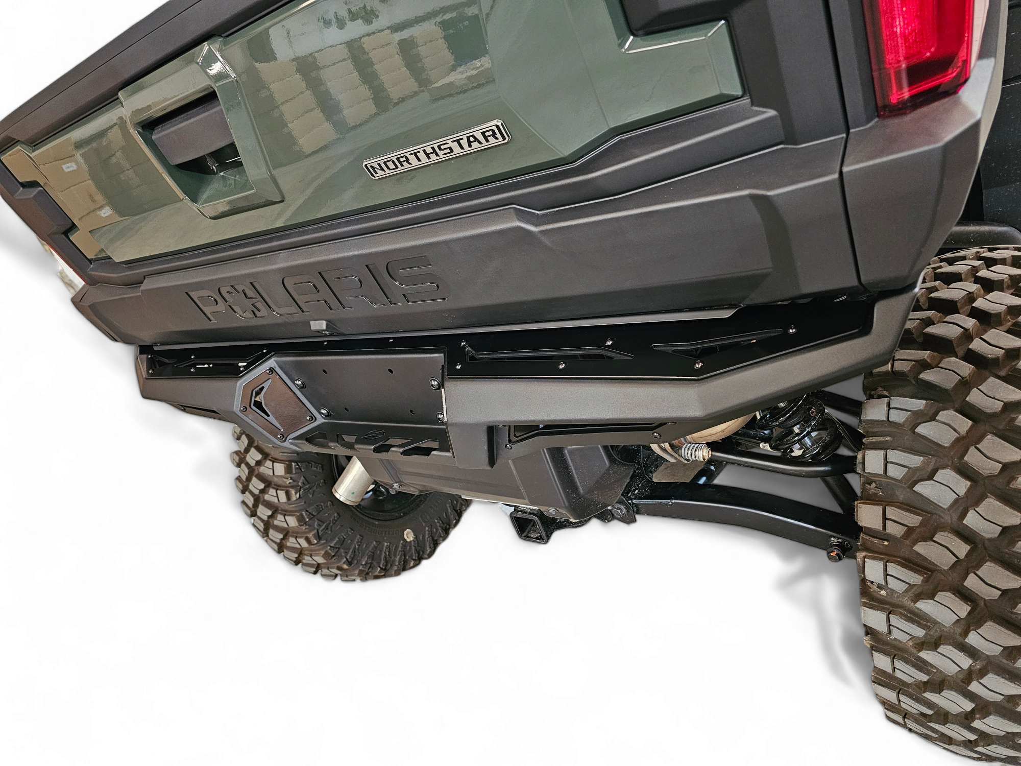 2024 Polaris Xpedition Rear Bumper - Heavy Duty RRB620002 - Prevents Bed Tilting - Perfect for Off-Roading & Truck Accessories
