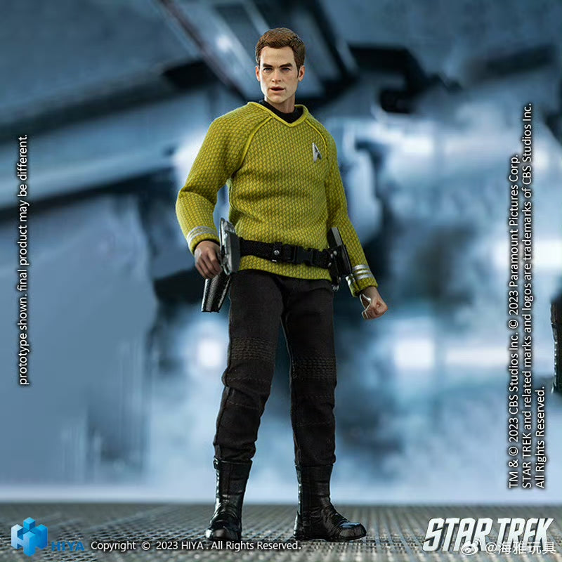 1/12 Scale 16CM Captain Kirk Action Figure - STAR TREK 2009 Movie Collectible - Perfect for Display, Gifts & Sci-Fi Collections