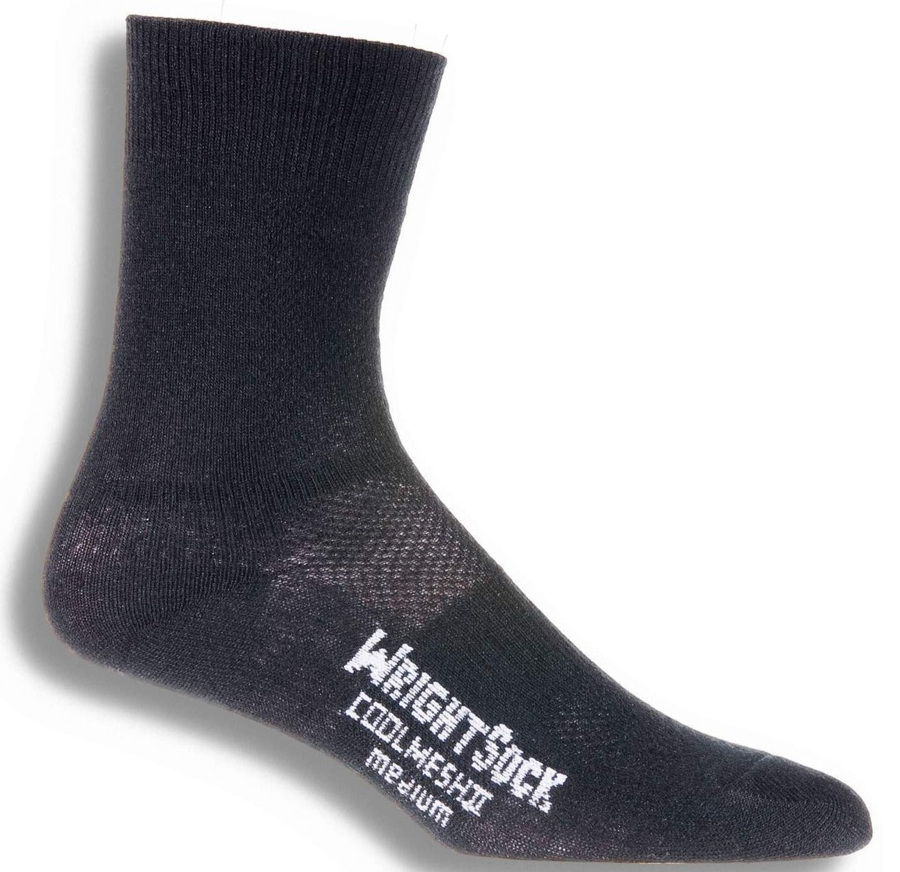 Wrightsock Coolmesh II Crew Socks - Moisture Wicking & Breathable for Running, Hiking & Outdoor Activities