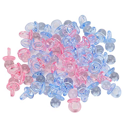 Transparent Pink + Blue