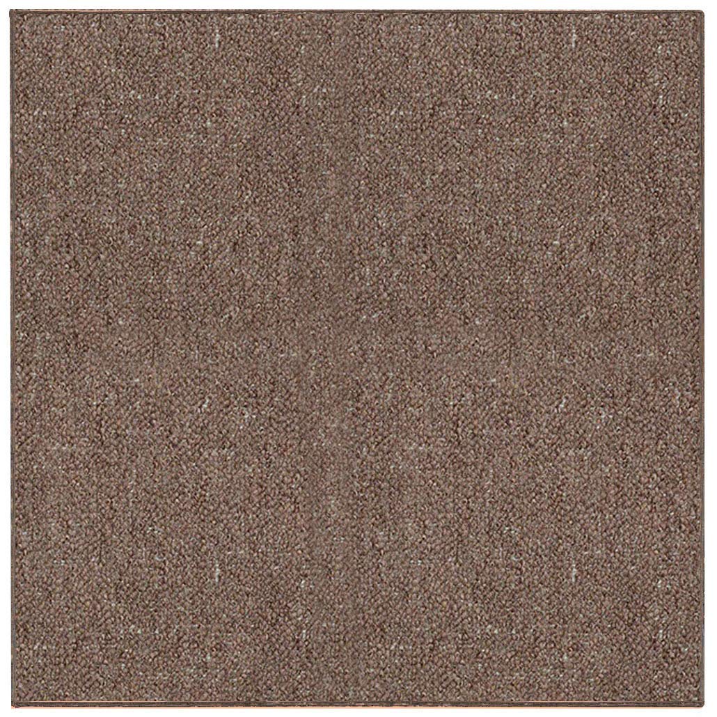 Ambiant Galaxy Way Pet Friendly Indoor Outdoor Area Rugs Brown - 2' Square | Non-Slip Floor Mat for Living Room, Patio, Bedroom & Office