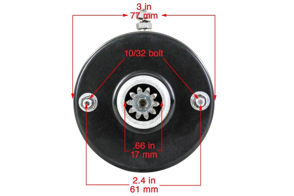 RAREELECTRICAL New Starter & Solenoid Compatible With Harley Davidson Super Glide II FXR 1982-1985 - Replacement Part #31489-79B / 3148979B - Motorcycle Engine Starting System Upgrade