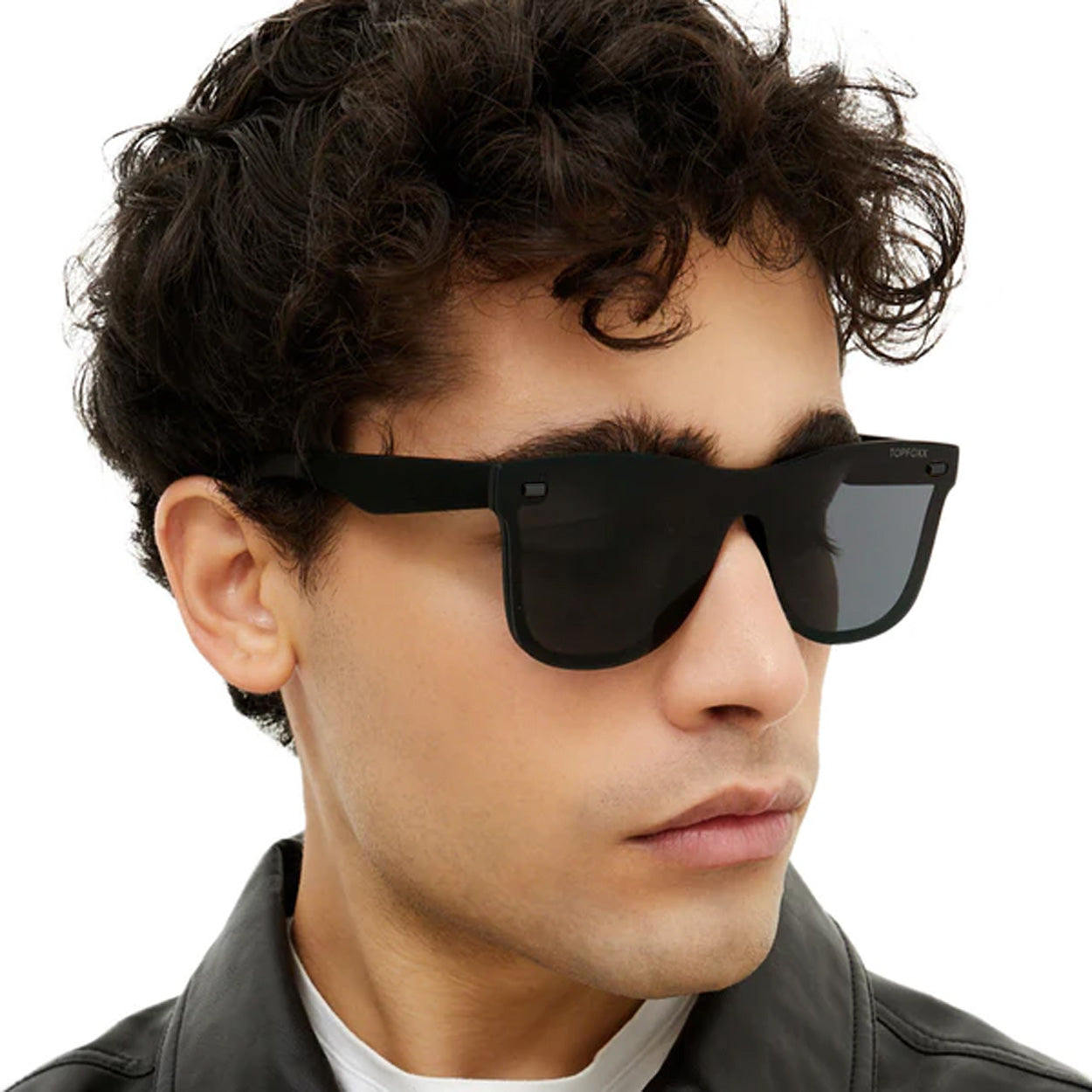 Eco-Friendly Black Square Wayfarer Sunglasses - Sustainable Fashion for Outdoor Activities, Beach & Driving