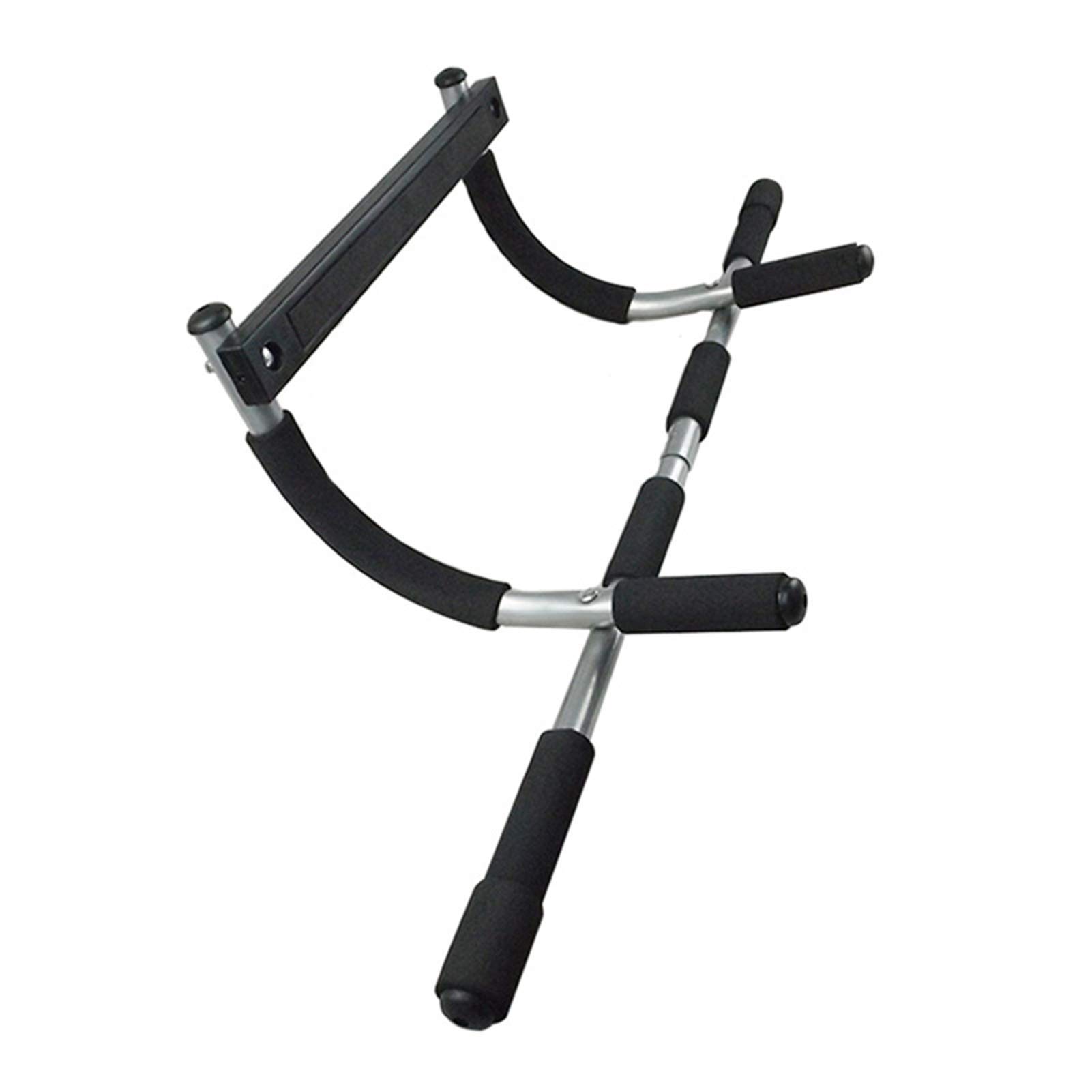WERTYU Pull Up Bar - Heavy Duty Steel Doorway Horizontal Bar for Home Gym, Multi-Grip Portable Chin Up Bar for Full Upper Body Workout - Perfect for Home Fitness, Garage Workouts & Small Spaces