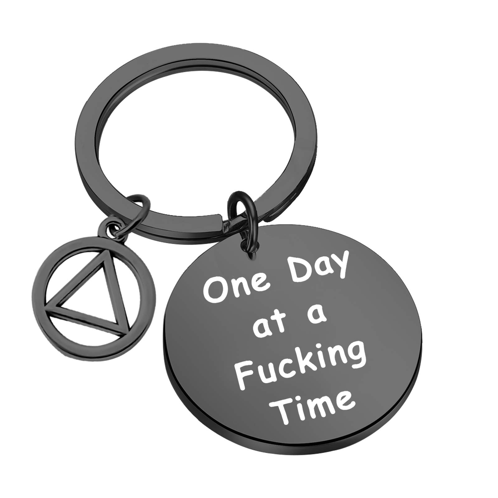 Birdgot Addiction Recovery Gifts for AA & Sobriety Milestones - 1 Year & 2 Years Sober Celebration Present - Inspirational One Day at a Time Token for Alcoholics Anonymous Support Groups & Personal Motivation