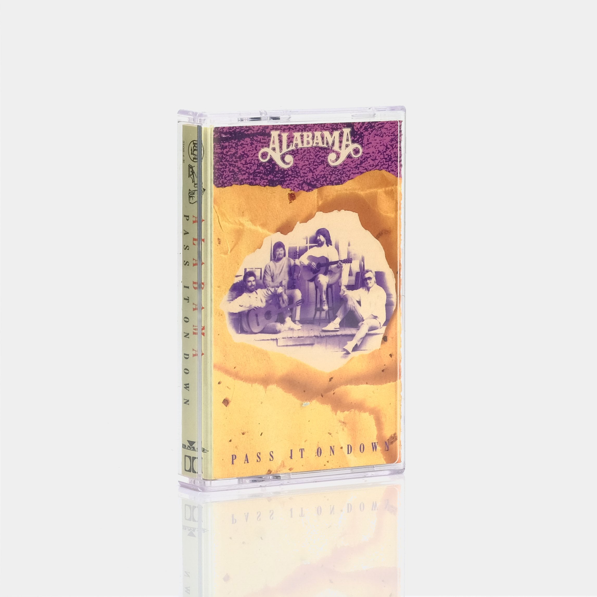Alabama 'Pass It On Down' Cassette Tape - Vintage Country Music Collectible - Perfect for Music Lovers & Nostalgic Gift Ideas
