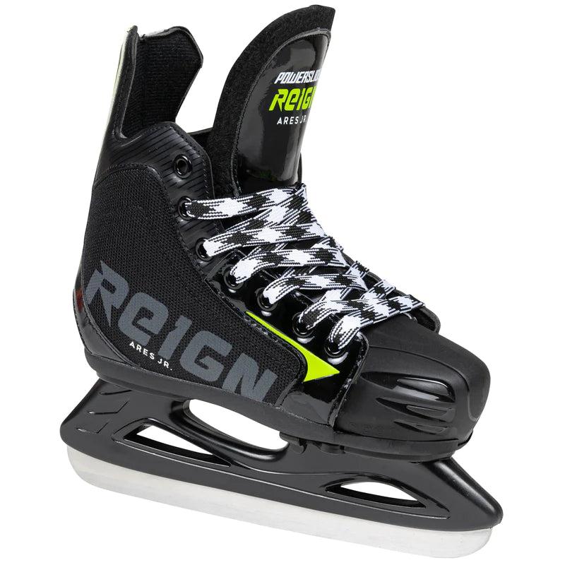 Ares Junior Adjustable Ice Skate Bag Bundle - Perfect for Hockey & Figure Skating Practice, Games, and Travel