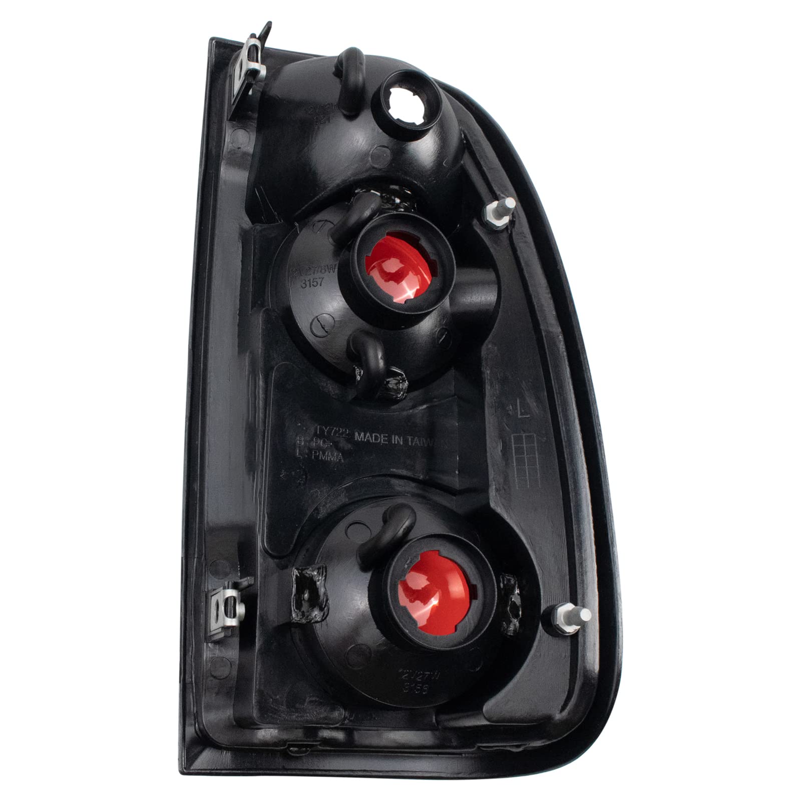 TRQ Rear Tail Lights Set Compatible with 2000-2006 Toyota Tundra - TO2800129 TO2801129 - Replacement Brake Lights for Improved Safety & Style - Perfect for Night Driving & Off-Road Adventures