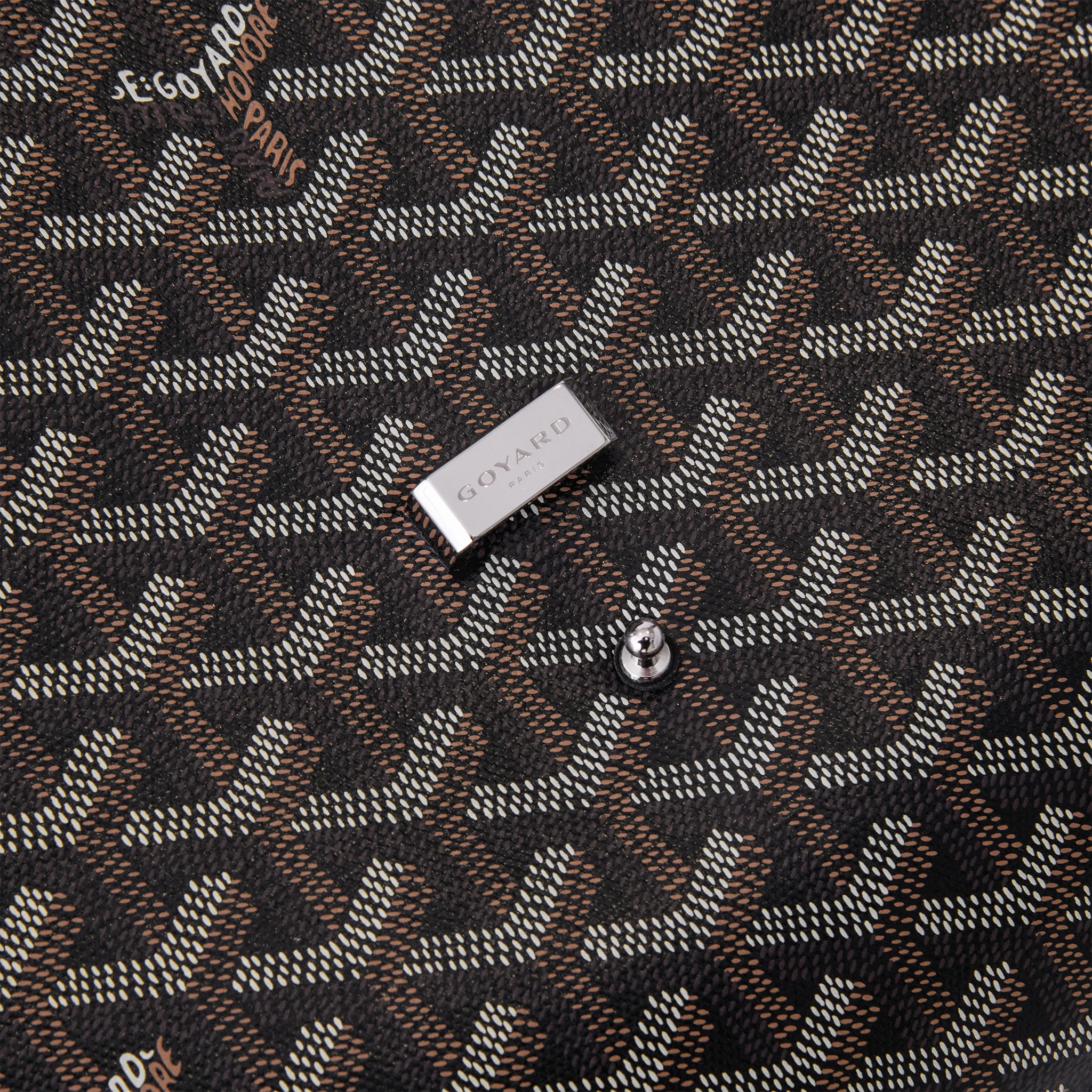Goyard Coursier Black Messenger Bag for Men & Women - Stylish & Durable Crossbody Bag for Work, Travel & Everyday Use