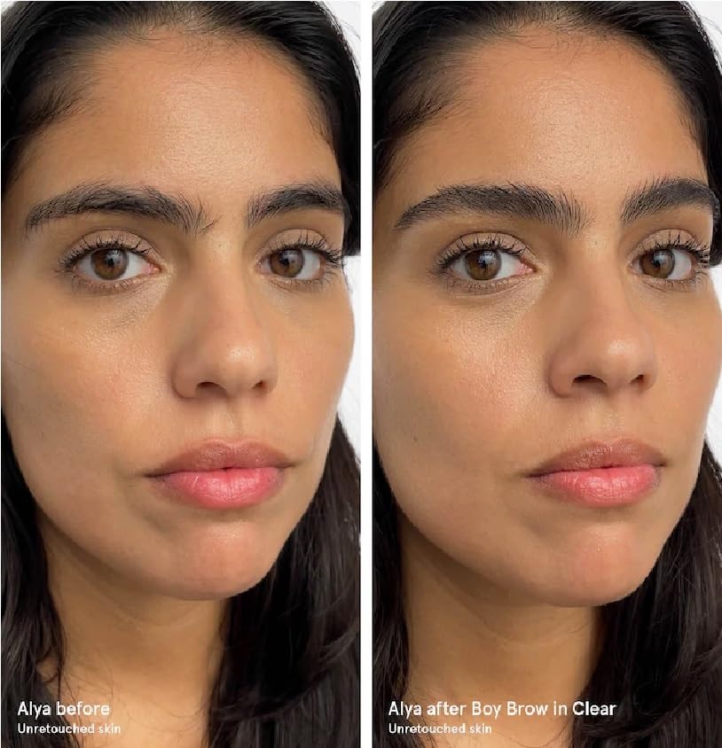 Glossier Boy Brow Volumizing Eyebrow Gel-Pomade - 0.13 oz/3.8g (Blonde) | Natural-Looking Full Brows | Includes 36-Piece Bonus Acne Patches | Perfect for Everyday Makeup & On-The-Go Touch Ups