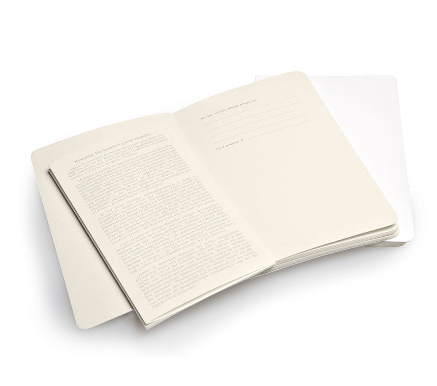 Moleskine Volant Notebook Set of 2 - Pocket Ruled Journal for Notes, Sketches & Daily Planning - Perfect for Students, Travel & Office Use