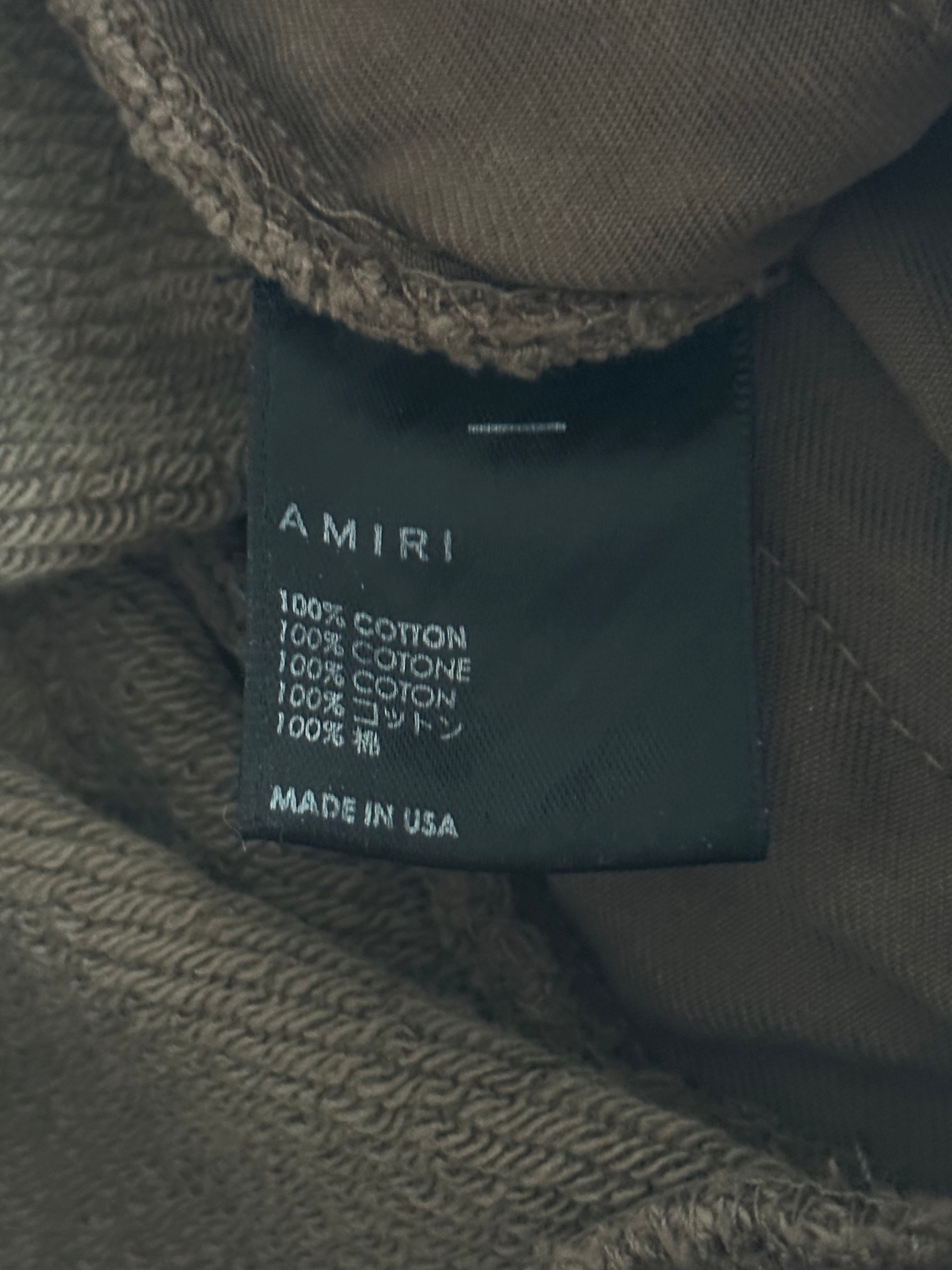 Amiri MA Bar Logo Shorts for Men - Brown & White Cotton Casual Shorts | Streetwear, Summer Outfits & Lounge Wear