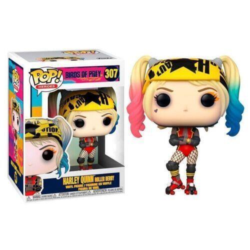 HEROES: Birds of Prey Harley Quinn Roller Derby Action Figure #307 - Perfect for DC Comics Collectors & Superhero Display