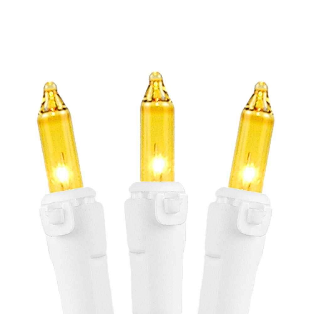 100 LED Warm White Mini String Lights - 50ft Indoor/Outdoor Christmas Wedding Party Decorations with UL Certification | Perfect for Holiday Tree, Garden, Patio, and Home Decoration