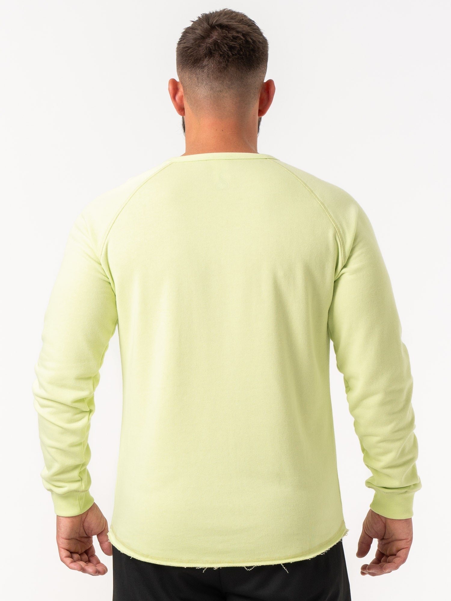 Energy Crew Neck T-Shirt for Men - Soft & Comfortable Lime Green Casual Tee - Perfect for Gym, Workout, and Everyday Wear