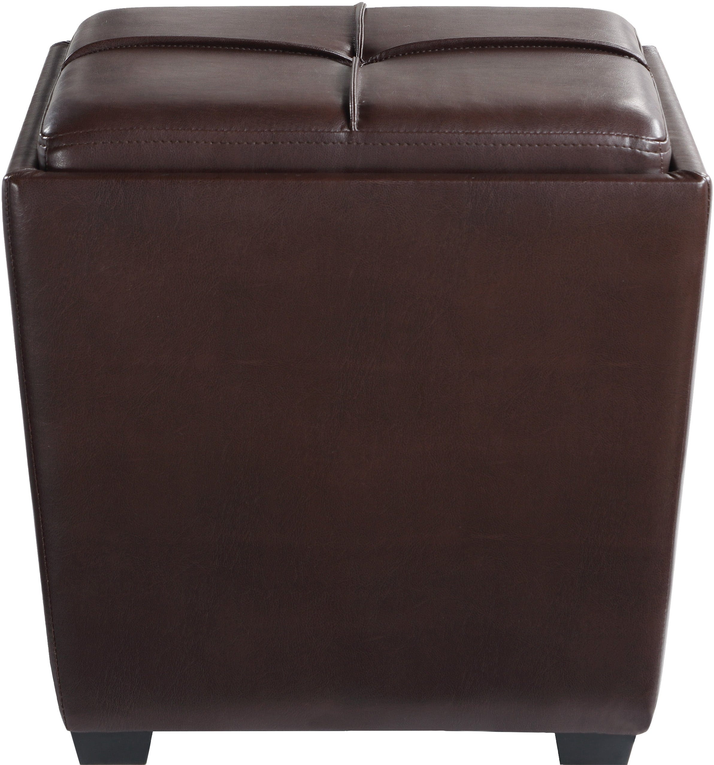 Office Star Rockford Storage Ottoman [RCK361] - Multi-Functional Footrest & Hidden Storage Bench for Living Room, Bedroom, or Office