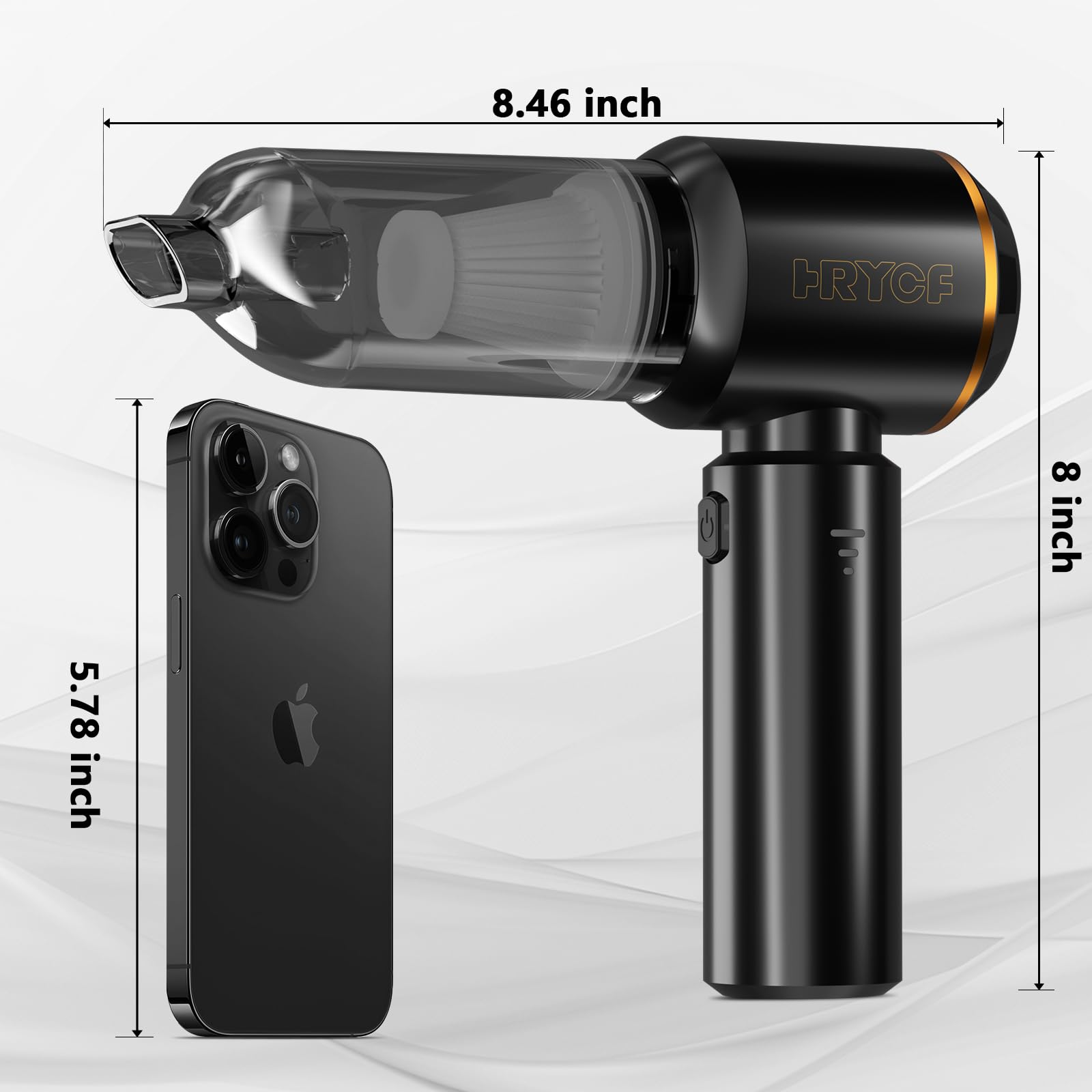 4-in-1 Handheld Vacuum Cleaner 20000PA - Car & Home Use