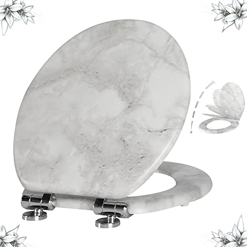 Gray Marble-Round