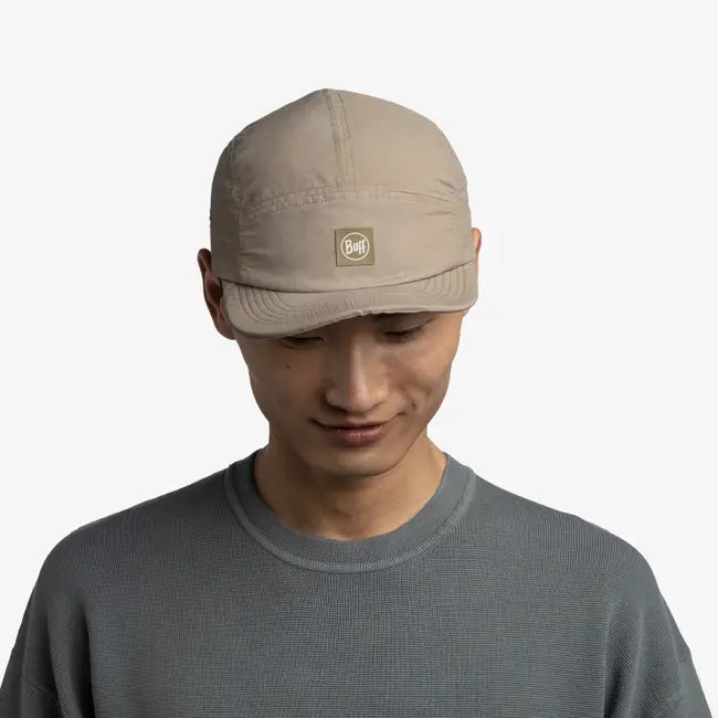 5 Panel Explore Cap for Men & Women - Soft Cotton Adjustable Outdoor Hat (Fawn) - Perfect for Hiking, Camping, and Everyday Casual Wear