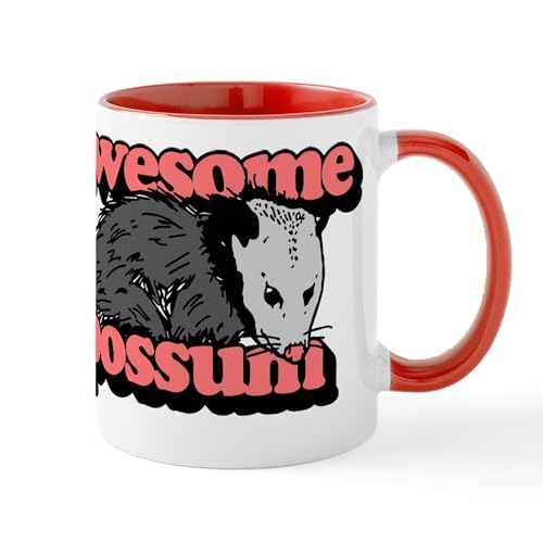 White/Red Inside - Awesome Possum