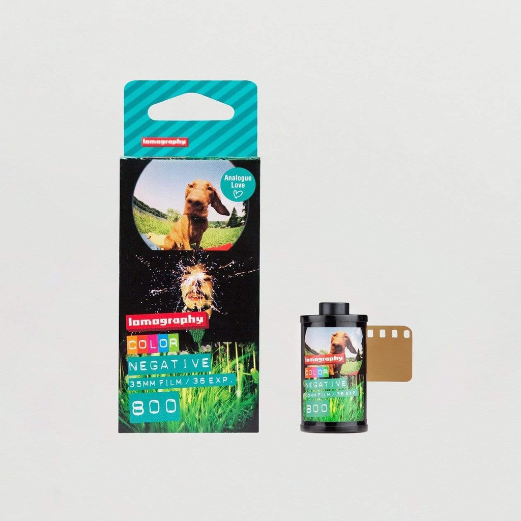 Lomography Color 800 35mm Film - 36 Exposures, 3 Pack | High-Speed Color Negative Film for Low Light Photography, Street & Travel Scenes