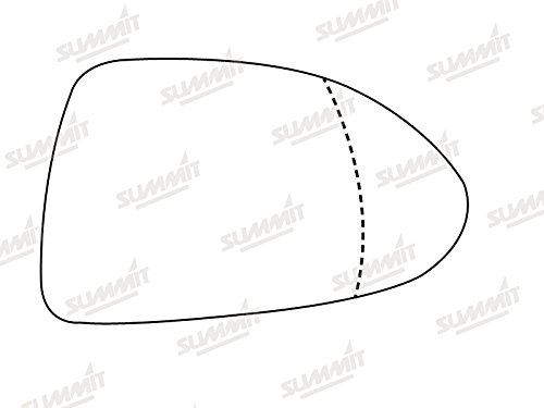 Replacement Mirror Glass for Right Side of Vehicle - Perfect Fit for Cars, Trucks & SUVs - Easy Installation for Safe Driving & Parking