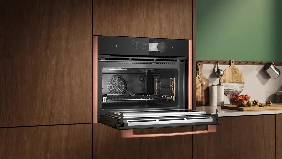 Neff 45cm Built-In Pyrolytic Combi Microwave Oven with Flex Design - N90 Model C29MY7MY0 | Perfect for Modern Kitchens, Baking & Quick Meals