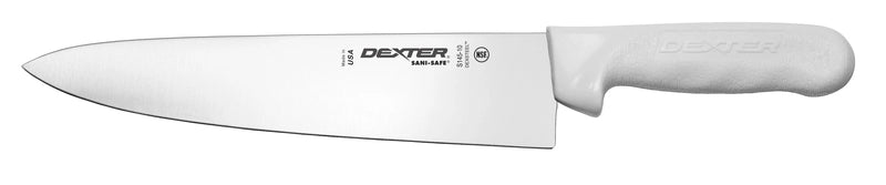 Dexter Russell 10 Inch Professional Chef Knife - High Carbon Steel Cook's Knife with Ergonomic Handle - Free Shipping - Perfect for Slicing, Dicing, and Chopping Vegetables, Meat, and Fruits