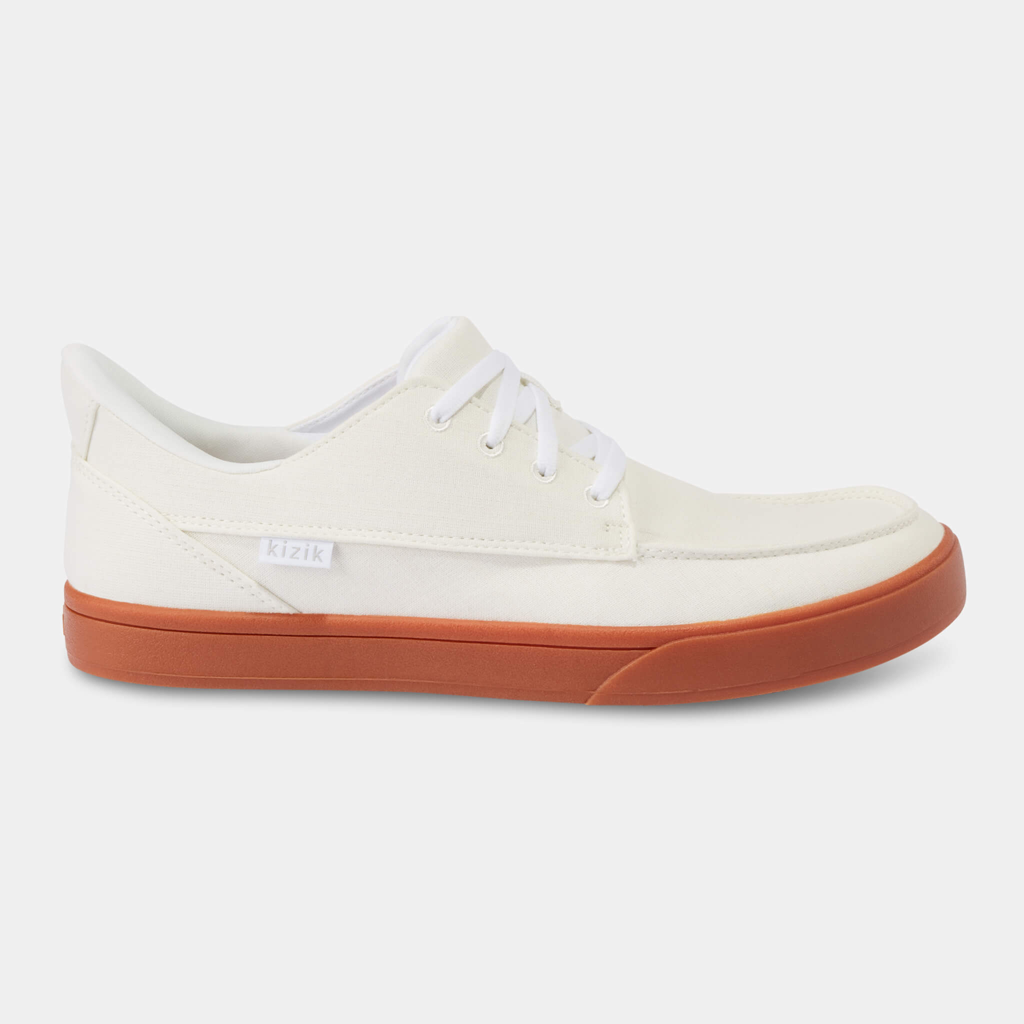 Porto Men's Casual Sneakers - Pristine White & Gum Sole | Comfortable Walking Shoes for Men | Perfect for Daily Wear, Gym & Outdoor Activities