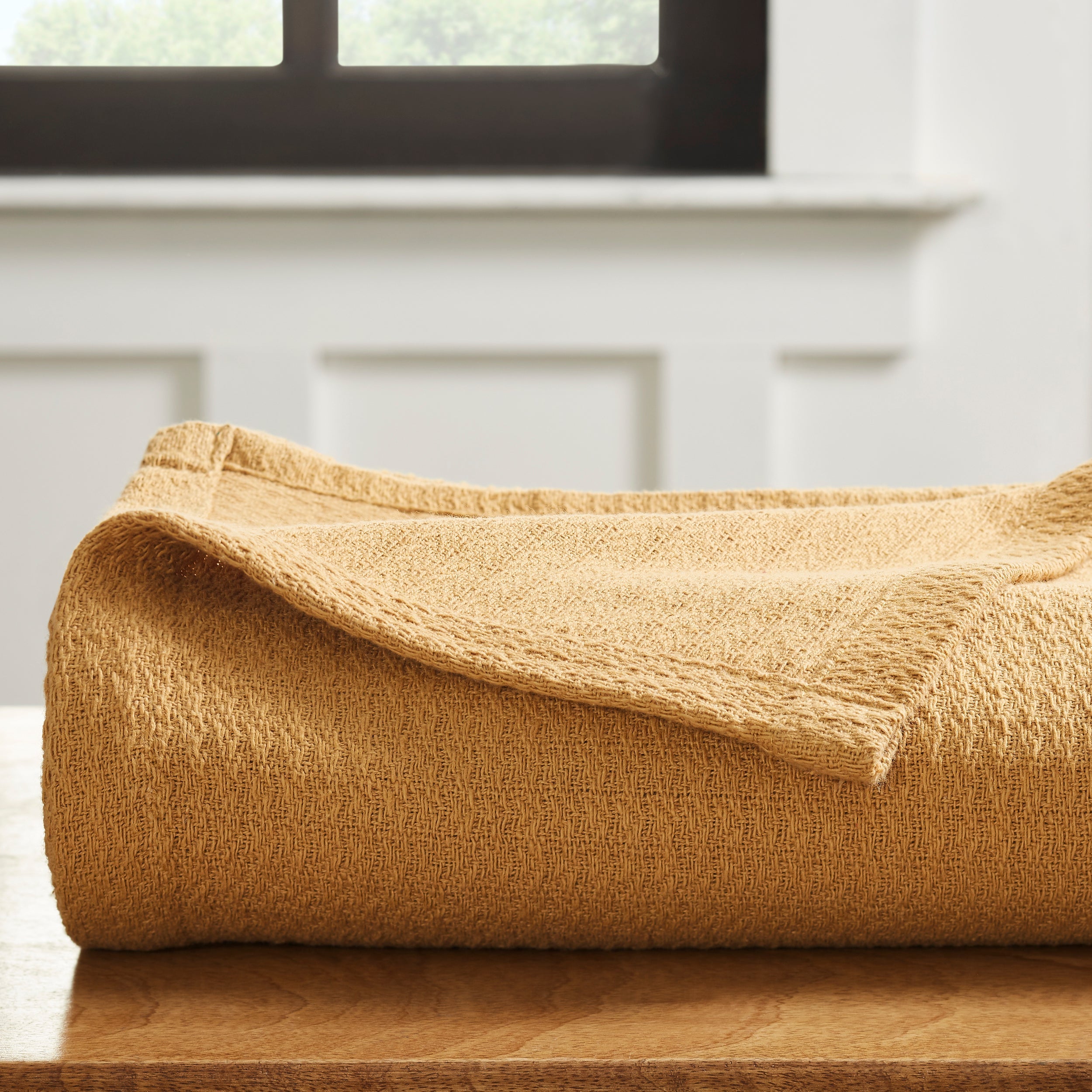 Premium Textured Cotton Waffle Weave Blanket - Soft & Breathable Throw for Bed, Sofa & Couch - Cozy Home Decor Gift for All Seasons