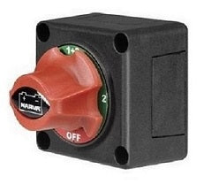 4-Way Battery Master Switch - Heavy Duty Disconnect for Cars, Boats, RVs & Off-Road Vehicles | Waterproof & Corrosion-Resistant | Perfect for Emergency Shutoff & Long-Term Storage
