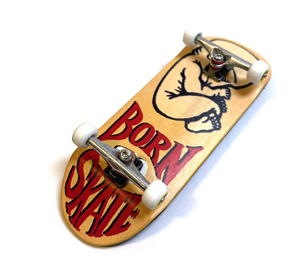 Yellowood Fingerboard Complete Skateboard - Professional Mini Fingerboard for Tricks & Stunts - Perfect for Skateboard Enthusiasts & Collectors - Great for Office Desk Fun & Stress Relief