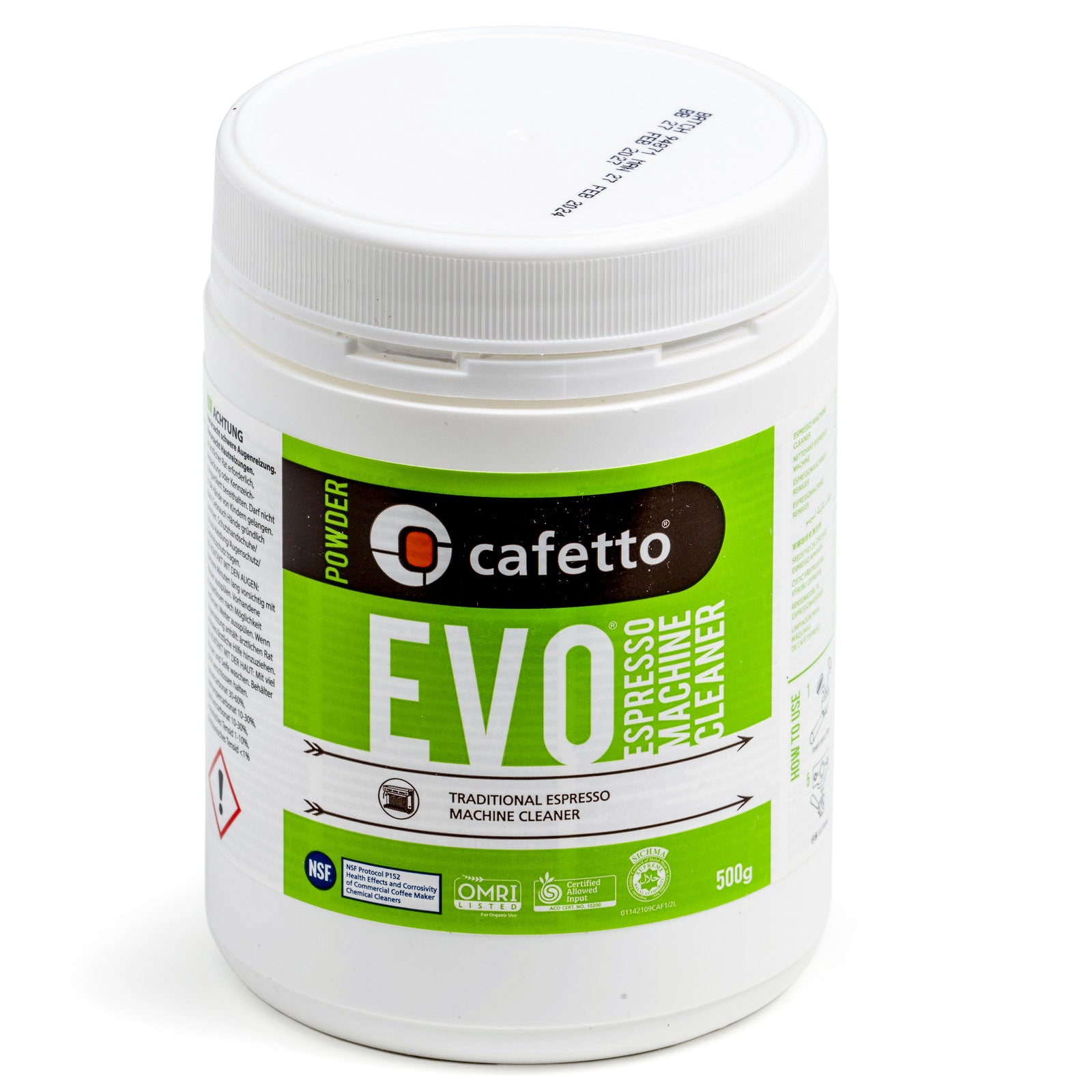 Cafetto EVO Espresso Machine Cleaner - Professional Coffee Maker Descaler & Cleaning Solution for Home & Commercial Use - Perfect for Daily Maintenance & Deep Cleaning