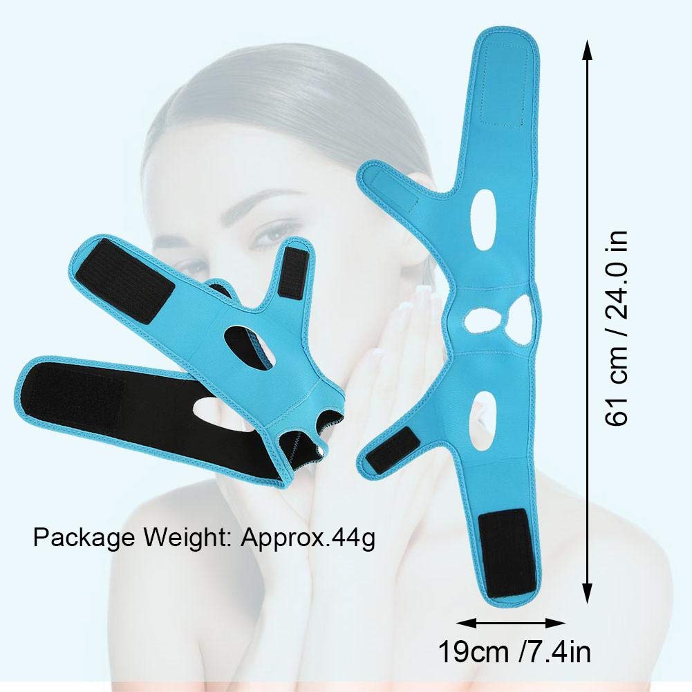 V Line Face Mask - Anti-Wrinkle & Face Lifting Band for Double Chin Reduction - Skin Tightening Facial Bandage for Firming & Slimming - Perfect for Daily Skincare & Beauty Routine