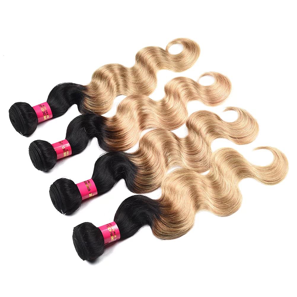 Brazilian Virgin Human Hair Bundles - Body Wave Weft Extensions 18