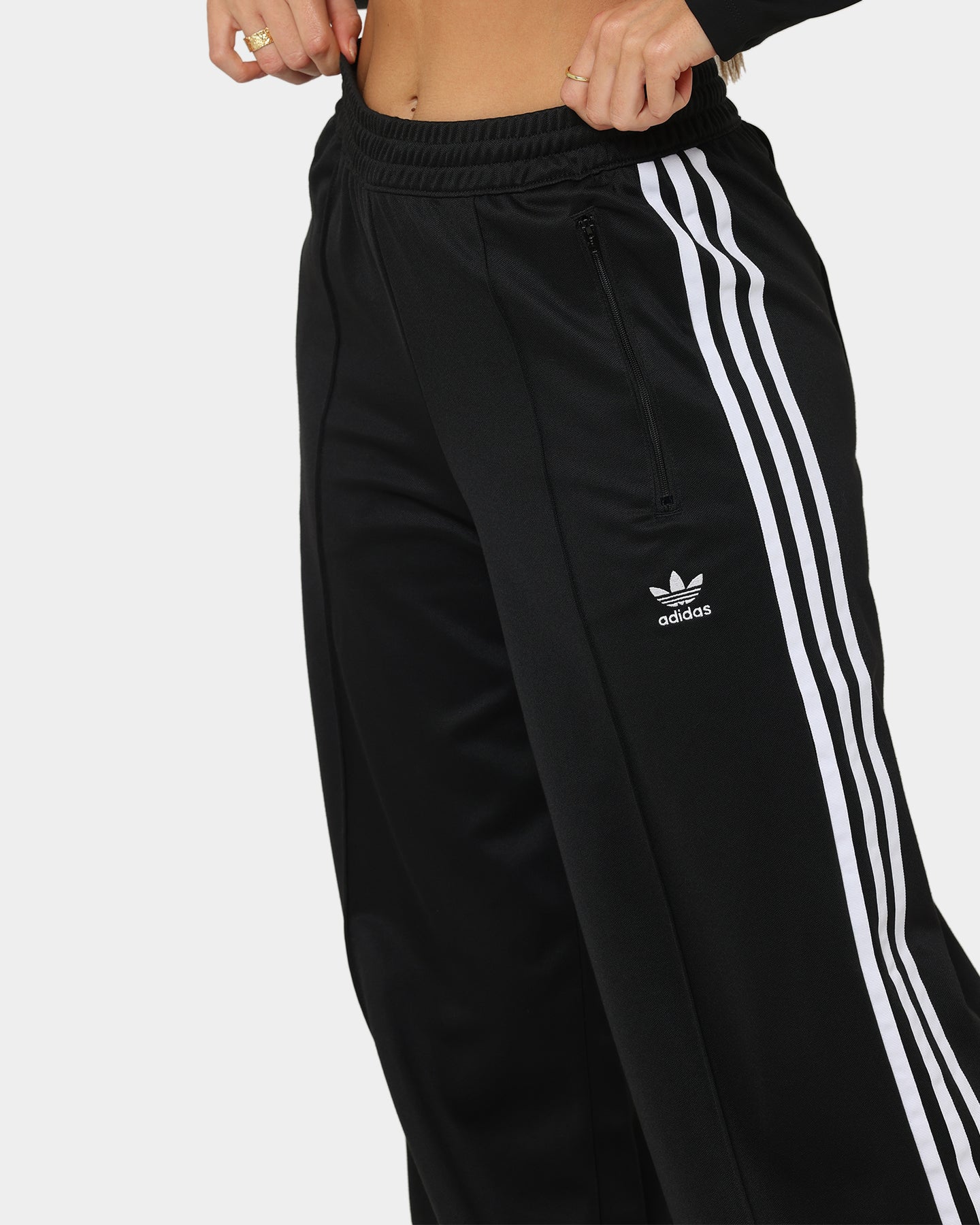 Adidas Women's Adicolor Classics Track Pants - Black Athletic Joggers for Running, Yoga & Casual Wear