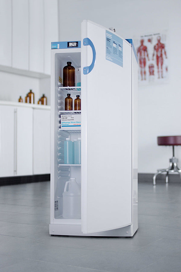 Accucold 24 Inch Wide All Refrigerator with Front Lock FFAR10MED2 - Perfect for Medical Labs, Offices, and Home Use