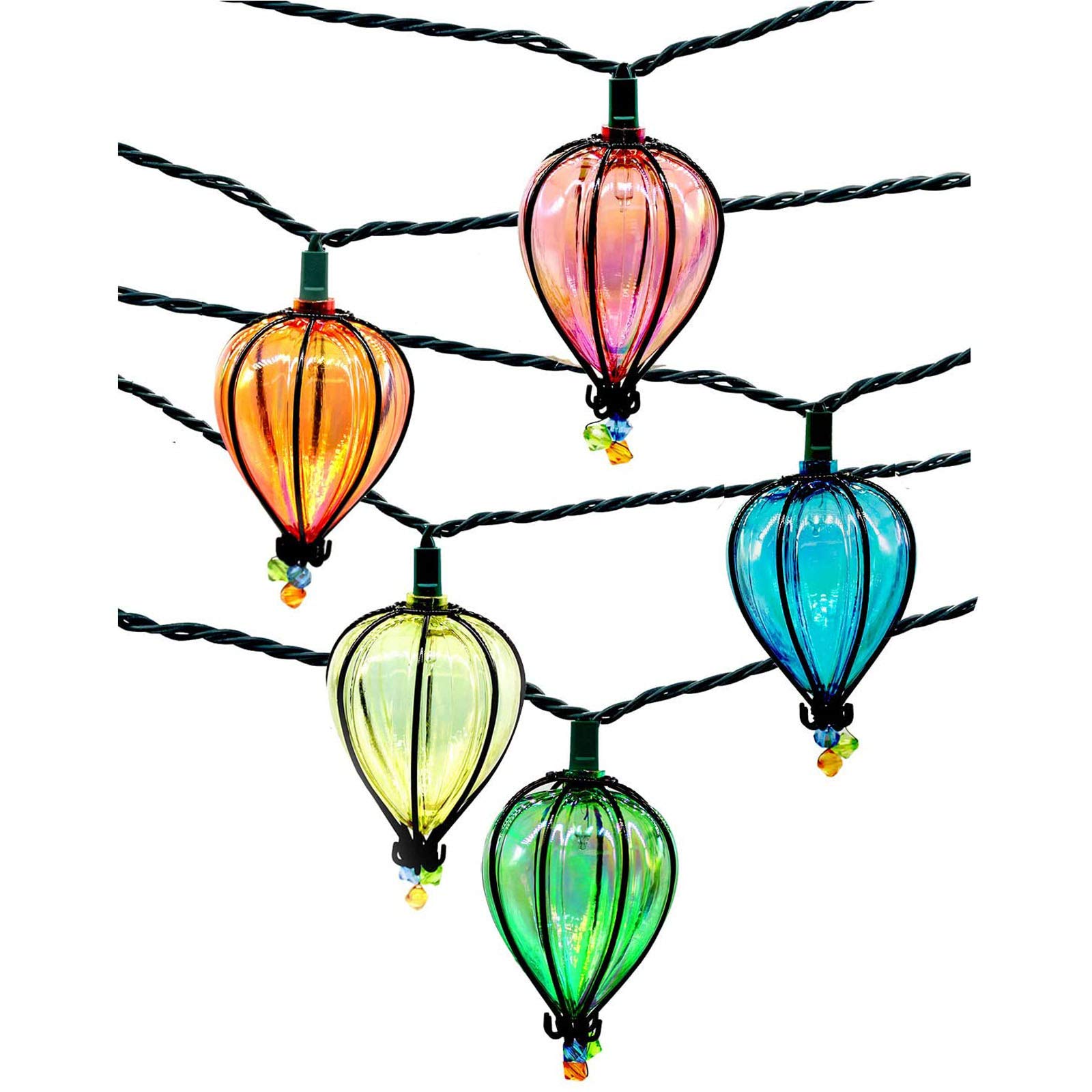 11FT 10-Bulb String Lights for Patio, Backyard & Gazebo - Indoor/Outdoor Party Decor