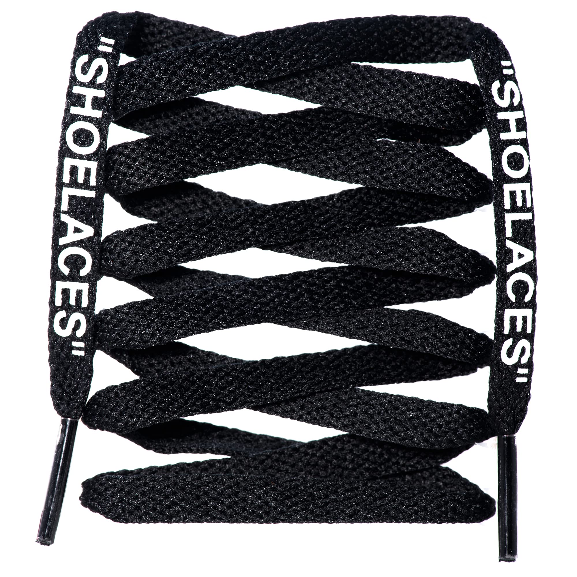LitLaces - Flat Printed Replacement Shoelaces for Sneakers | Durable & Stylish Laces for Men & Women | Perfect for Running, Walking & Casual Wear
