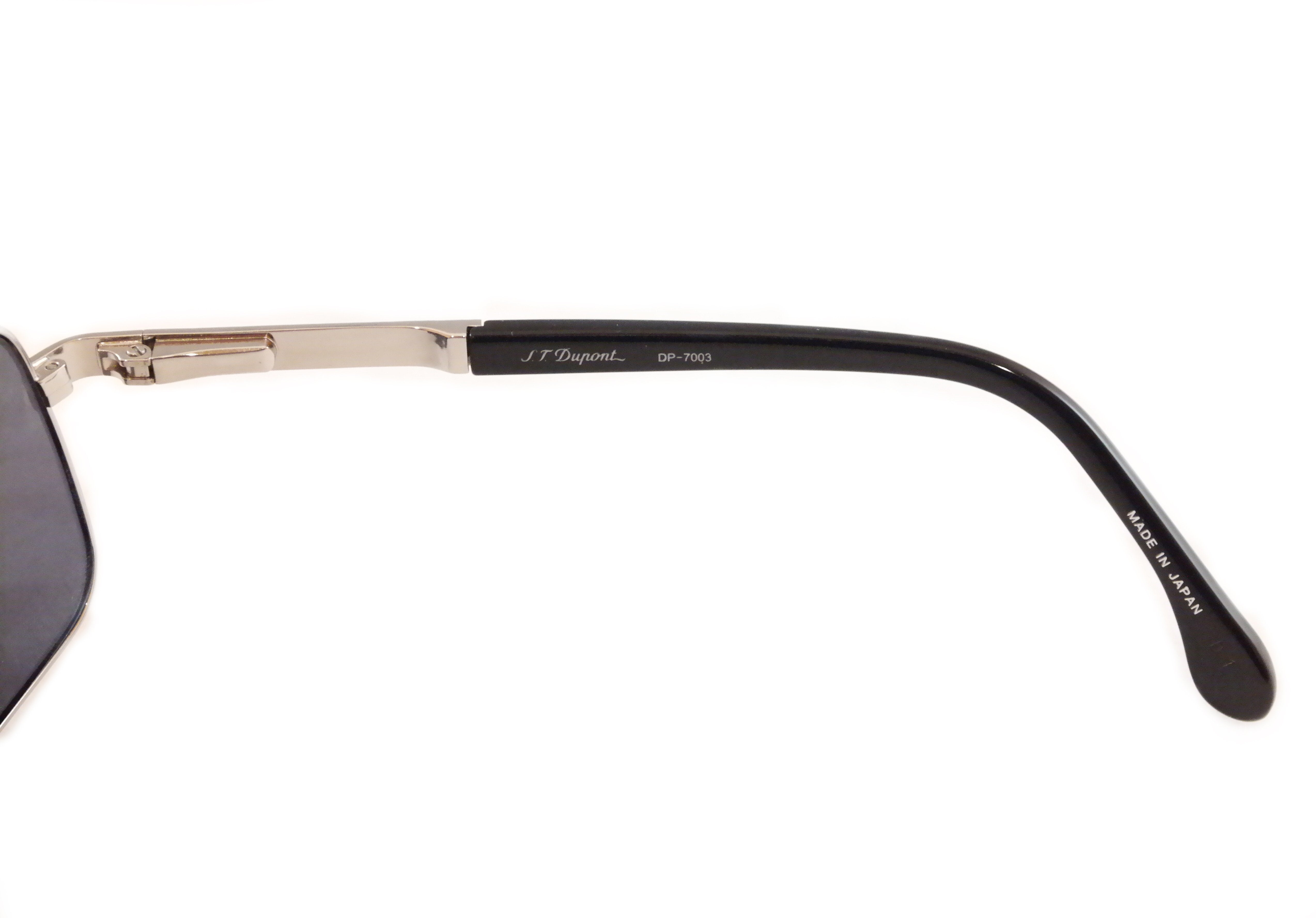 S.T. Dupont DP7003 Polarized Sunglasses - Metal Frame, Japan-Made, 100% UV Protection, Category 3 Lenses - Perfect for Driving, Outdoor Sports & Fashion
