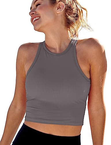 Dark Grey Yoga Gym Tank