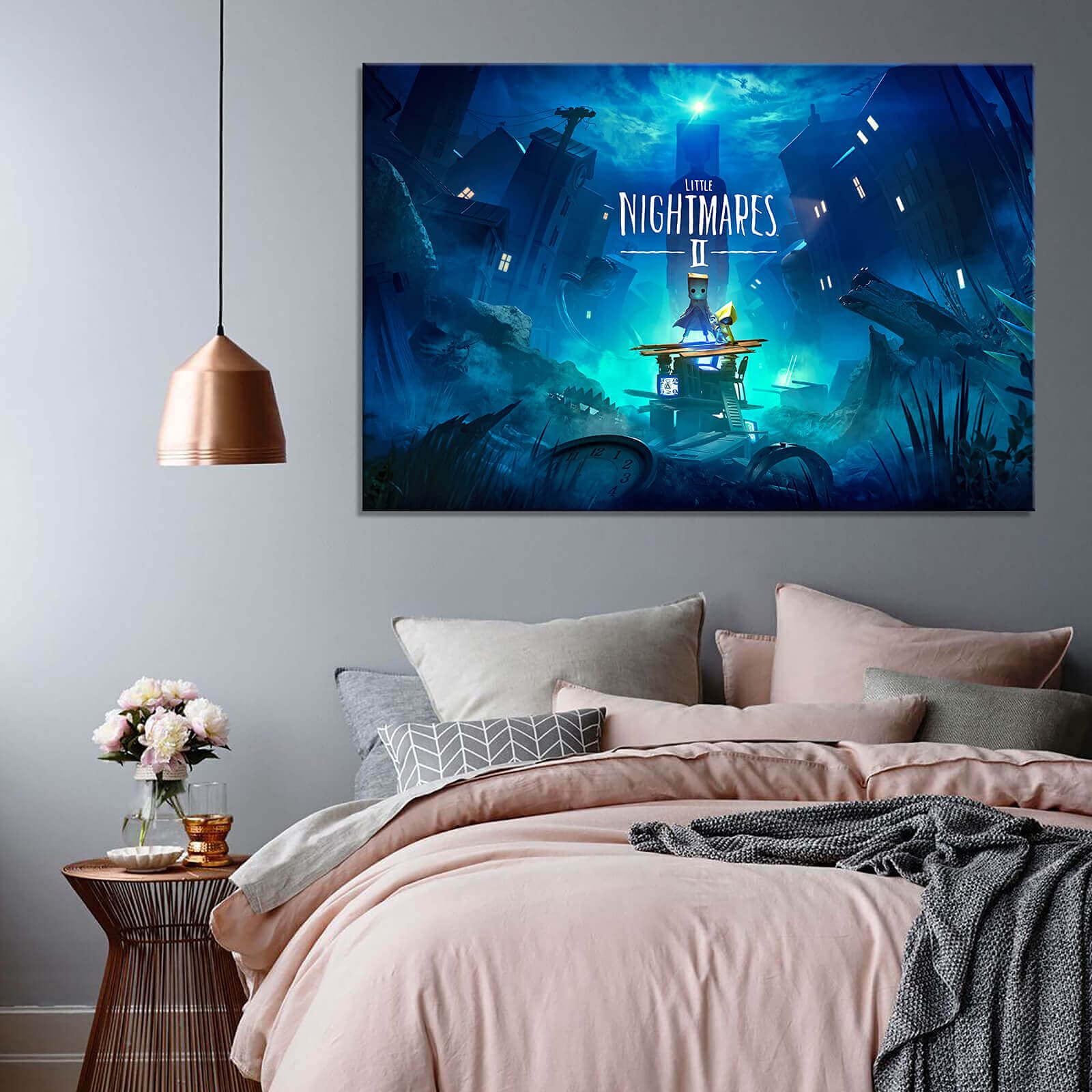 Little Nightmares Canvas Art - Oil Painting Print for Home & Office Decor - Modern Wall Hanging for Living Room & Bedroom